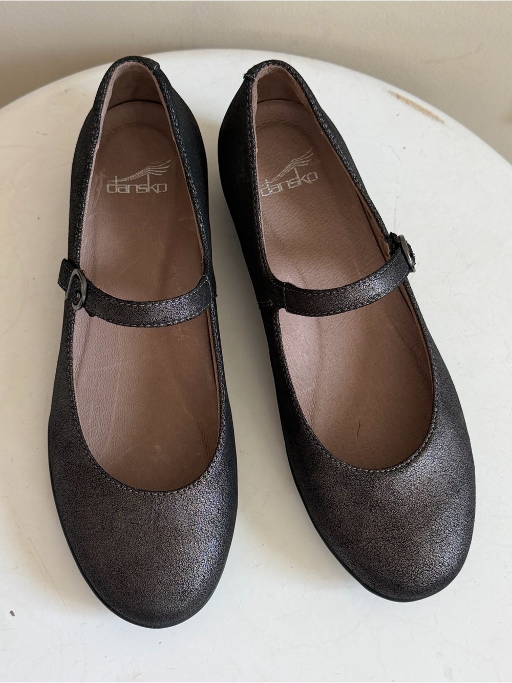 New-Dansko Karlyn Maryjane style heels shoes  in 38